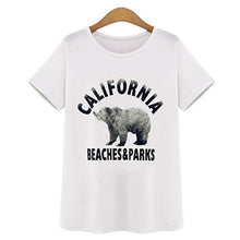 2016 New Casual Short Sleeve Women T-shirts Female Letter Animal Print T shirts O-neck Plus Size Tops Hot Sale 70985