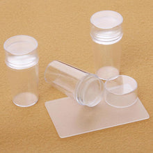 2016 New Clear color Nail Art Stamping Stamper Scraper Image Plate Transfer Manicure Tool  Yo SY