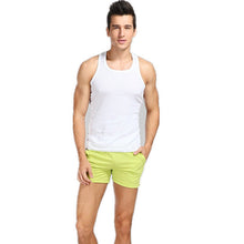 2016 New Cotton Quickdry Shorts Men Patchwork Shorts Knee Length Mens Sexy Shorts Skinny Shorts 70402