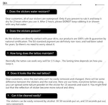 2016 New Design Butterfly Tattoo Stickers Fashion Beautiful Temporary Waterproof Body Beauty Tattoo Sticker