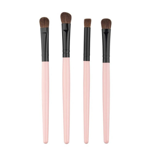 2016 New Designed 4Pcs Cosmetic Eyebrow Eyeshadow Brush Makeup Brush Sets Kits Tools Feature pincel de base Anne