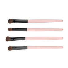 2016 New Designed 4Pcs Cosmetic Eyebrow Eyeshadow Brush Makeup Brush Sets Kits Tools Feature pincel de base Anne