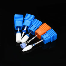 2016 New Designed Remove the dead skin 5PC Ceramic Nail File Drill Bit Tools For Nail Art Machine Grinding Stone Head Anne