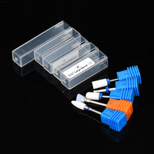 2016 New Designed Remove the dead skin 5PC Ceramic Nail File Drill Bit Tools For Nail Art Machine Grinding Stone Head Anne