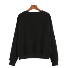 2016 New Fashion American Apparel Women T Shirts Letter Print Autumn Long Sleeve Round Neck T-Shirt Women Clothes Tops camisas