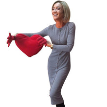 2016 New Fashion Autumn Women Long Sleeve Round Neck Knitted Button Bodycon Dress Women Clothing Vestidos