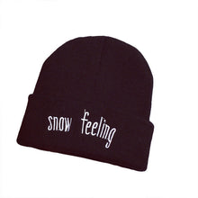 2016 New Fashion Autumn winter beanies hat Unisex Winter Warm Beret Snow Feeling Letter Women Beanie Hat Gorros