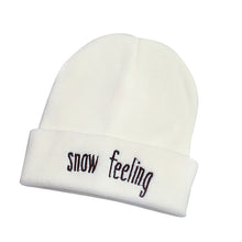 2016 New Fashion Autumn winter beanies hat Unisex Winter Warm Beret Snow Feeling Letter Women Beanie Hat Gorros