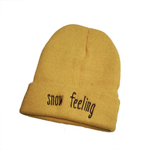 2016 New Fashion Autumn winter beanies hat Unisex Winter Warm Beret Snow Feeling Letter Women Beanie Hat Gorros