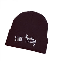 2016 New Fashion Autumn winter beanies hat Unisex Winter Warm Beret Snow Feeling Letter Women Beanie Hat Gorros