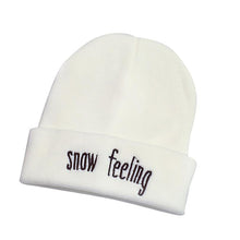 2016 New Fashion Autumn winter beanies hat Unisex Winter Warm Beret Snow Feeling Letter Women Beanie Hat Gorros