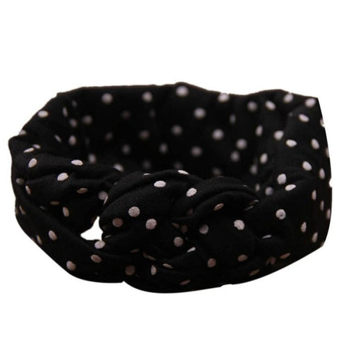 2016 New Fashion Dot Cross Children baby girl headbands Weave Twist Headband For Baby Hair Accessories