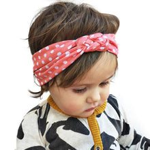2016 New Fashion Dot Cross Children baby girl headbands Weave Twist Headband For Baby Hair Accessories
