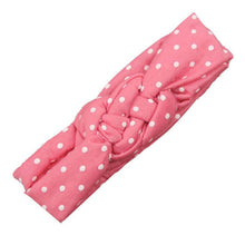 2016 New Fashion Dot Cross Children baby girl headbands Weave Twist Headband For Baby Hair Accessories