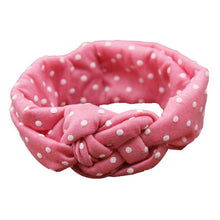 2016 New Fashion Dot Cross Children baby girl headbands Weave Twist Headband For Baby Hair Accessories