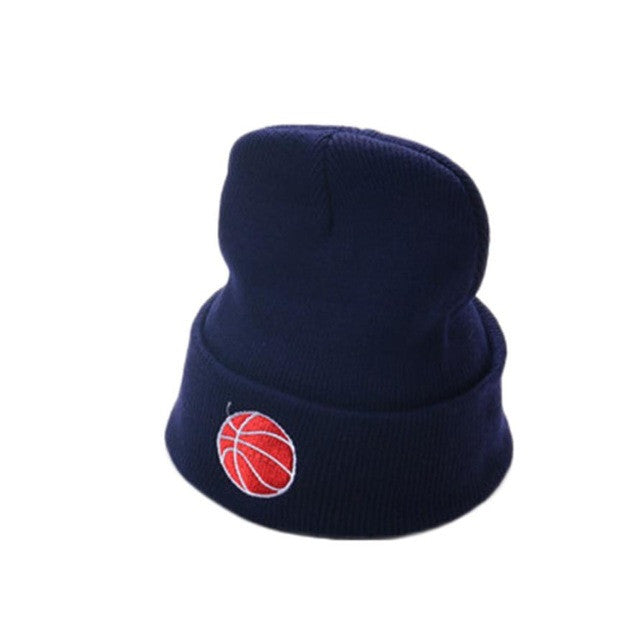 2016 New Fashion Embroidery Hats For Baby Knitting Wool Soft Unisex Beanies For Boys Girls Hat Kids Winter Caps bonnet enfant