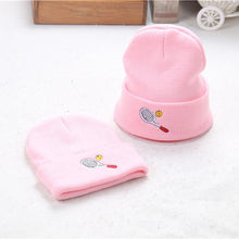 2016 New Fashion Embroidery Hats For Baby Knitting Wool Soft Unisex Beanies For Boys Girls Hat Kids Winter Caps bonnet enfant
