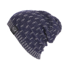 2016 New Fashion Hip Hop Cap Men KLV Brand Knitting Warm Autumn Winter Crochet Beanies Skull Male Slouchy Hat Bonnet