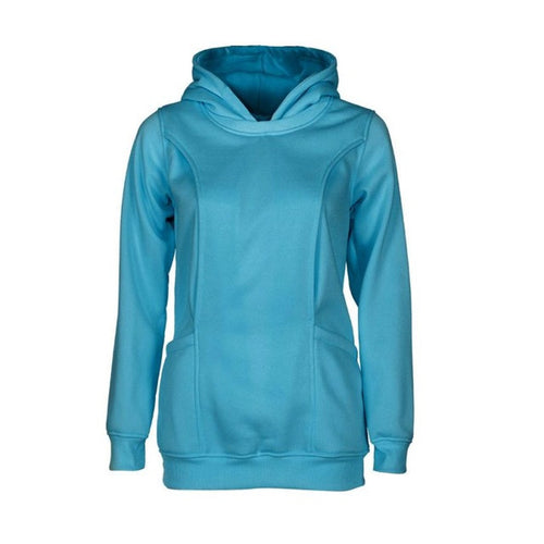 2016 New Fashion Hooded T shirt Women Long Sleeve Solid Plus Size Clothing For Maternity Nursing Clothes Hoodie Tops Femme