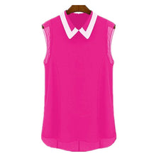 2016 New Fashion Loose Summer T-shirt Large Size Turn-down Sleeveless tshirt Women Lace Patchwork Top 70809