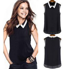 2016 New Fashion Loose Summer T-shirt Large Size Turn-down Sleeveless tshirt Women Lace Patchwork Top 70809