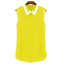 2016 New Fashion Loose Summer T-shirt Large Size Turn-down Sleeveless tshirt Women Lace Patchwork Top 70809