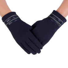 2016 New Fashion Men Winter Screen Cotton Blend Gloves Men Warm Gloves Wrist Winter Gloves Men guantes invierno hombres