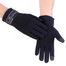 2016 New Fashion Men Winter Screen Cotton Blend Gloves Men Warm Gloves Wrist Winter Gloves Men guantes invierno hombres