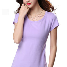 2016 New Fashion Short Sleeve Plus Size T-shirts Female T shirts Women Clothing Top 70852
