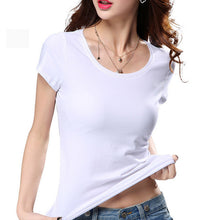 2016 New Fashion Short Sleeve Plus Size T-shirts Female T shirts Women Clothing Top 70852