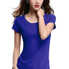 2016 New Fashion Short Sleeve Plus Size T-shirts Female T shirts Women Clothing Top 70852