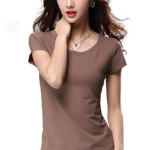 2016 New Fashion Short Sleeve Plus Size T-shirts Female T shirts Women Clothing Top 70852