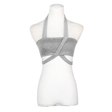 2016 New Fashion Slim Sexy Women Condole Belt Lady workouts Solid Wrap Chest Bandage Vest Tops Bra crop top haut femme sexy YLYL