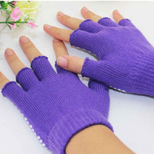 2016 New Fashion Sports Fittness Gloves For Women Half Fingerless Mittens Sports Gloves Anti Slip Semi Guantes Mujer