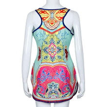 2016 New Fashion Summer Style Women Blouse Sleeveless Sexy Floral Printed Ladies Tops Sleeveless Casual Shirt Women Clothing