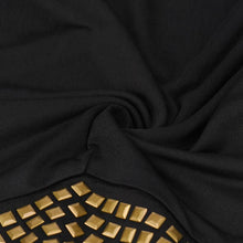 2016 New Fashion T Shirt Women Sexy Off Shoulder Sequined Casual Tops Autumn Long Sleeve Black Tee Shirt Femme