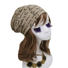 2016 New Fashion Women Cotton blend Letter Print Hip-Hop Hats For Female Beanie Hat Cap Autumn Spring Skullies Beanies Gorra