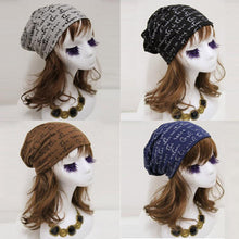 2016 New Fashion Women Cotton blend Letter Print Hip-Hop Hats For Female Beanie Hat Cap Autumn Spring Skullies Beanies Gorra