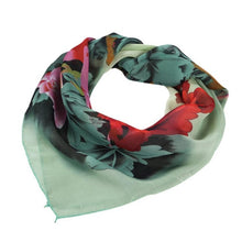 2016 New Fashion Women Printing Square Scarf Head Wrap Kerchief Neck Shawl bufandas mujer 4 Colors