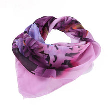 2016 New Fashion Women Printing Square Scarf Head Wrap Kerchief Neck Shawl bufandas mujer 4 Colors
