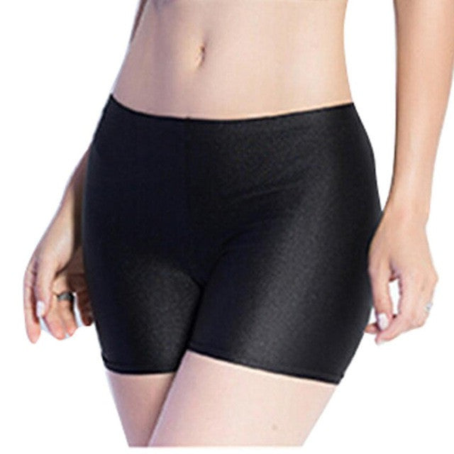 2016 New Fashion Women Safety Short Pants Spandex Women Flat Tiered Underwear Middle Waist Seamless Shorts Underpants Female