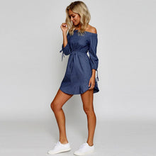 2016 New Fashion Women Sexy Casual Off Shoulder Long Sleeve Bandage Short Mini Dress Women Autumn Spring Ladies Dresses Robes