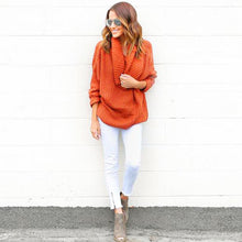 2016 New Fashion Women Sweater Full Sleeve Casual Loose Off Shoulder Oversize Sweaters And Pollovers Women Pullover Bow Collar