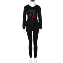2016 New Fashion Women Sweatshirt Two Piece Set Litchi Pompom Ball Autumn Winter Long Sleeve Tops +Pants Outfit Set Women #02103