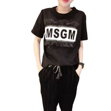 2016 New Fashion Women T shirts Letter Print T-shirt Women O-neck Top Short Sleeve XL-5XL Lace Female Plus Size tops 70984