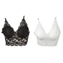 2016 New Fashion Women Translucent Sheer Lace Crop Top Condole belt Strap Lingerie Bustier Bra Tops For Women Girls