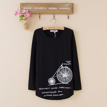 2016 New Fashion Women clothing T shirts Butterfly Print t-shirt Women Top Full Sleeve Female tops 70620