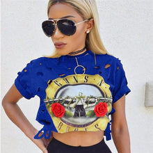 2016 New Fashion Women clothing T shirts Hollow Out Letter Print t-shirt Women Top Short Sleeve Female Crop tops 71623