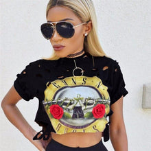 2016 New Fashion Women clothing T shirts Hollow Out Letter Print t-shirt Women Top Short Sleeve Female Crop tops 71623