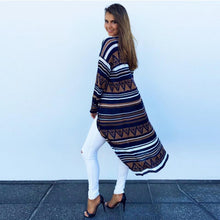 2016 New Fashion Womens Long Trench Coat Casual Long Sleeve Cardigan Open Stitch Autumn Style Coat Women Casacos Femininos